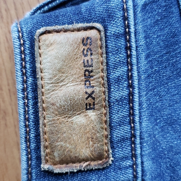 Express Stretch Performance Cropped Legging Jeans Women's Size 00 - Picture 14 of 14